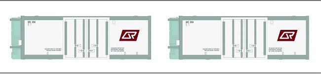 RC 010 : SDS: Containers; QRC 25' Refrigerated Small QR Logo Twin Pack