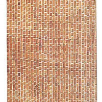 57730 Noch: Red Brick Wall - Extra long 64x15 cm