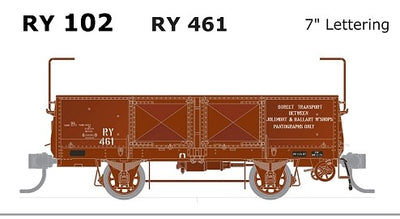 SDS MODELS - RY 461 Open Wagon 7