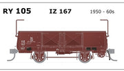 SDS MODELS - IZ 167 Open Wagon 1950-1960's   - Single Car - RY105
