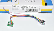 ESU 59810 LokPilot 5 micro DCC/MM/SX, 8-pin NEM652, gauge N, TT