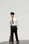 Andlan Models -UNPAINTED  AIM-SM05-87 HO Station Master with Broom