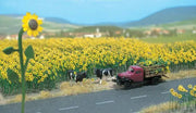 Sunflower Field -949-1119 Kit pkg(60) HO SceneMaster WALTHERS
