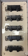2nd Hand - NSWGR S wagons 4 wheelers in Pack of five #S 001 - HO  Austrains Models