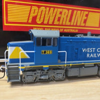 2nd Hand - Powerline T Class, Series 3, Low Nose (T4) WCR T369 West Coast Railway - DC/DCC Decoder installed Non Sound