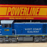 2nd Hand - Powerline T Class, Series 3, Low Nose (T4) WCR T369 West Coast Railway - DC/DCC Decoder installed Non Sound