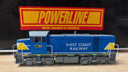 2nd Hand - Powerline T Class, Series 3, Low Nose (T4) WCR T369 West Coast Railway - DC/DCC Decoder installed Non Sound