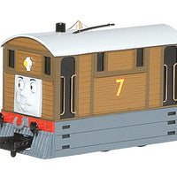 Thomas & Friends(TM) -- Toby the Tram Engine #7 (brown, gray) HO Gauge