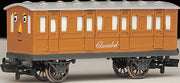 Thomas & Friends(TM) -- Clarabel the Passenger Coach Car (gold) HO Scale