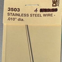 DETAIL ASSOCIATES - 3503 Stainless steel wire .010" dia. (4)