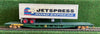 2nd hand - AQMX 2047 - Australian National with Jetspress road express truck trailer on wagon