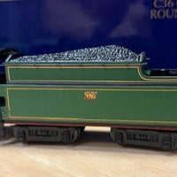 2nd Hand - STEAM LOCOMOTIVE NSWGR C36 class - 3609 Green Livery 'Hawkesbury'  DC Model- Austrains Models