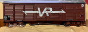 Pre Owned VLCX324 VR LOUVRE VAN Metal Wheels - Kadee Couplers - TRAINORAMA MODEL HO Victorian Railways.