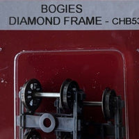 CHB 53 - "DIAMOND FRAME " ARCH BAR TYPE GOODS BOGIES  Casula Hobbies