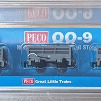 Peco - 00.9 - Narrow Gauge - 2 Ton Slate Wagons Unbraked (2) Braked (1)