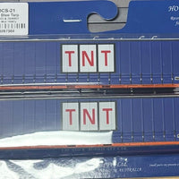 40CS-21a On Track Models - TNT Blue Tarp Era: Mid 1990's Container no 3SW803 & 3SW807