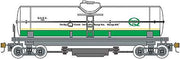 Track Cleaning Tank Car - Ready to Run - Silver Series(R) -- Quaker State #783 (white, green) Bachmann