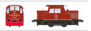 SDS Models -(NON POWERED)  X201 Diesel Rail Tractor - 1960s Indian Red