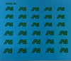 Ozzy Decal - Australian National emblem - Green 5mm x 9mm