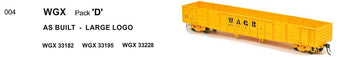 WGX 004 SDS Models : WAGR WGX OPEN WAGON as built - LARGE LOGO pk D.