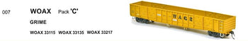 WGX WOAX 007 SDS Models : WAGR WOAX OPEN WAGON GRIME Pk C.