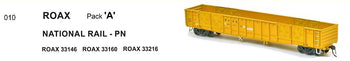 WGX ROAX 010 SDS Models : OPEN WAGON NATIONAL RAIL - PN Pack A.