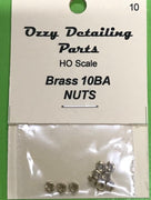 10BA NUTS Brass Qty 10