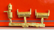#123 Compressor & air tanks for the SMR 30 Class Tank Locomotive (coal fields) - Ozzy Brass