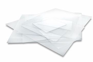 EVERGREEN-9008 EVERGREEN PLANE ASSORTED SHEETS, ONE OF EACH SIZE 6"x12" X . .010", .020" AND .040" styrene sheet (2)
