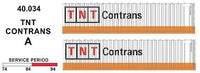 SDS Models:40' Jumbo Containers: Twin Packs: TNT CONTRANS PK A : 40.034