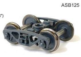 125:  AMPOL Bogie: HO-Scale SDS Models: Bogies: ASB125