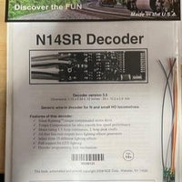 NCE; N14SR Decoder size 29 x 10.2 x 2.9 mm hard wire for N and small HO locomotives #5240131
