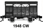PACK 8. CW 27857 Cattle, GSV 26571 Sheep, LV 13823 Van, LV 1380 Dairy Farmers Van. 4 Wheel Wagons. Good's Train.