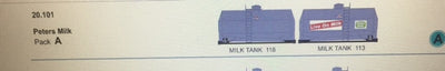 ICX Containers SDS Models: NSWGR: Peters Milk; Containerized milk tank; Twin Pack A #20-101