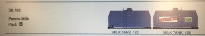 ICX Containers SDS Models: NSWGR: Peters Milk; Containerized milk tank; Twin Pack B #20-102
