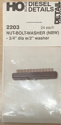 DETAIL ASSOCIATES - 2203 - Nut-Bolt-Washer (NBW) 3/4