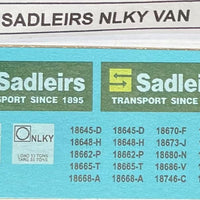 SOAK 264 - Sadleirs NLKY Van