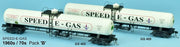 GAS SDS Models: NSWR: LPG Rail Tank Car: Twin packs: Speed-E-Gas: 1960-70's Pack B #002