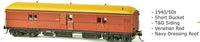 EHO SDS Models: EHO 807 Express Brake Van1940/50s, Venetian Red, Navy Dressing Roof **