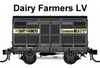 PACK 8. CW 27857 Cattle, GSV 26571 Sheep, LV 13823 Van, LV 1380 Dairy Farmers Van. 4 Wheel Wagons. Good's Train.