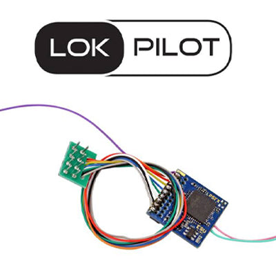ESU 59110 LokPilot V5 Fx Micro DCC Decoder - 8 Pin, 6 Functions - New