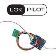 ESU 59210 - LOKPILOT 5 FX DCC/MM/SX 8-PIN FUNCTION ONLY DECODER, no sound features and  no motor drive.(HO/O SCALE)