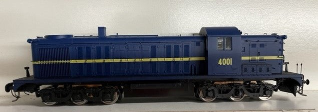 40 Class Locomotive 4001 Diesel ROYAL BLUE TYPE 2 - of the NSWGR..- Eureka Models SOUND