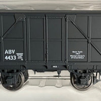 ABV Pk3 Masonite Casula Hobbies RTR : NSWR ABV Arnott’s Biscuit Van with MASONITE SIDING IMPERIAL :  3 Vans. : Grey ABV 9446, Grey ABV 4433, Grey ABV 8797   NOW IN STOCK. *