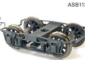 113: 2SE, HO Bogie with Coil Springs: SDS Models: ASB113