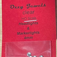 Clear Jewels - Headlights & Markerlights 4mm