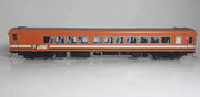 PC-515A- Powerline Z-Type Carriage #255ACZ First-Class V/Line Tangerine with Green/White-Stripes