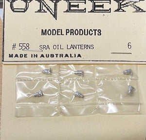 558 Uneek 558: HO Gauge Railway: Accessories: SRA Oil Lanterns 6