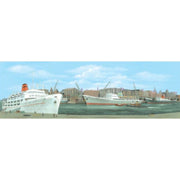 Peco : SK-20 Large Dock Centre Backscene