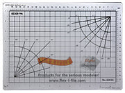 Flex - i - file - Cutting Matt in inches and centimeters measures 12  x 8.5 .